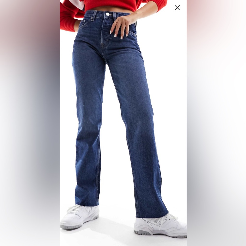 High Waisted Denim Jeans